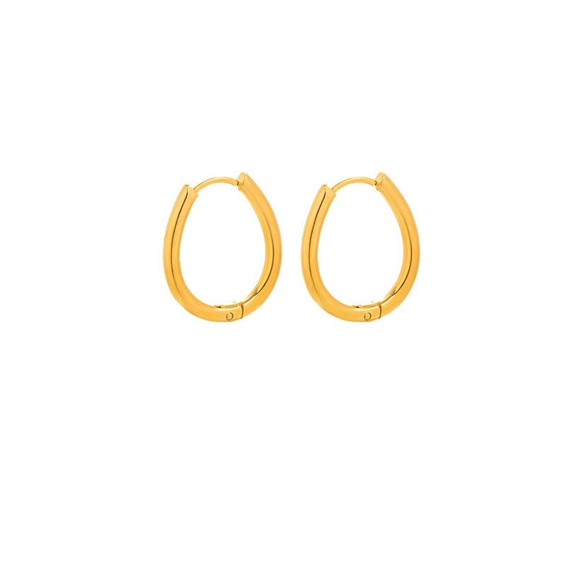 Charlie Gold Hoop