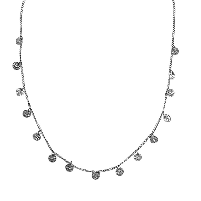 Scallop Silver Necklace