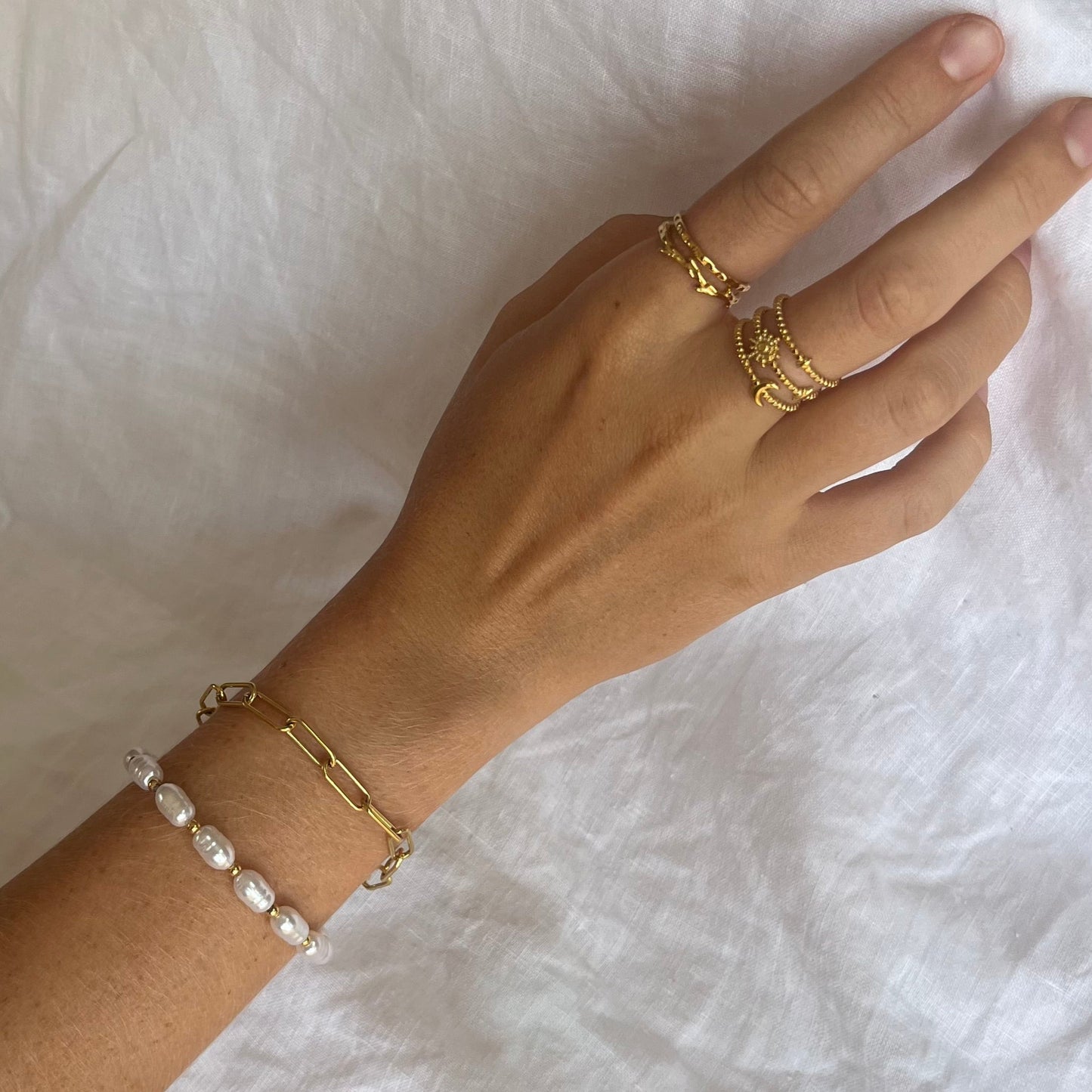 Infinity Gold Chain Bracelet
