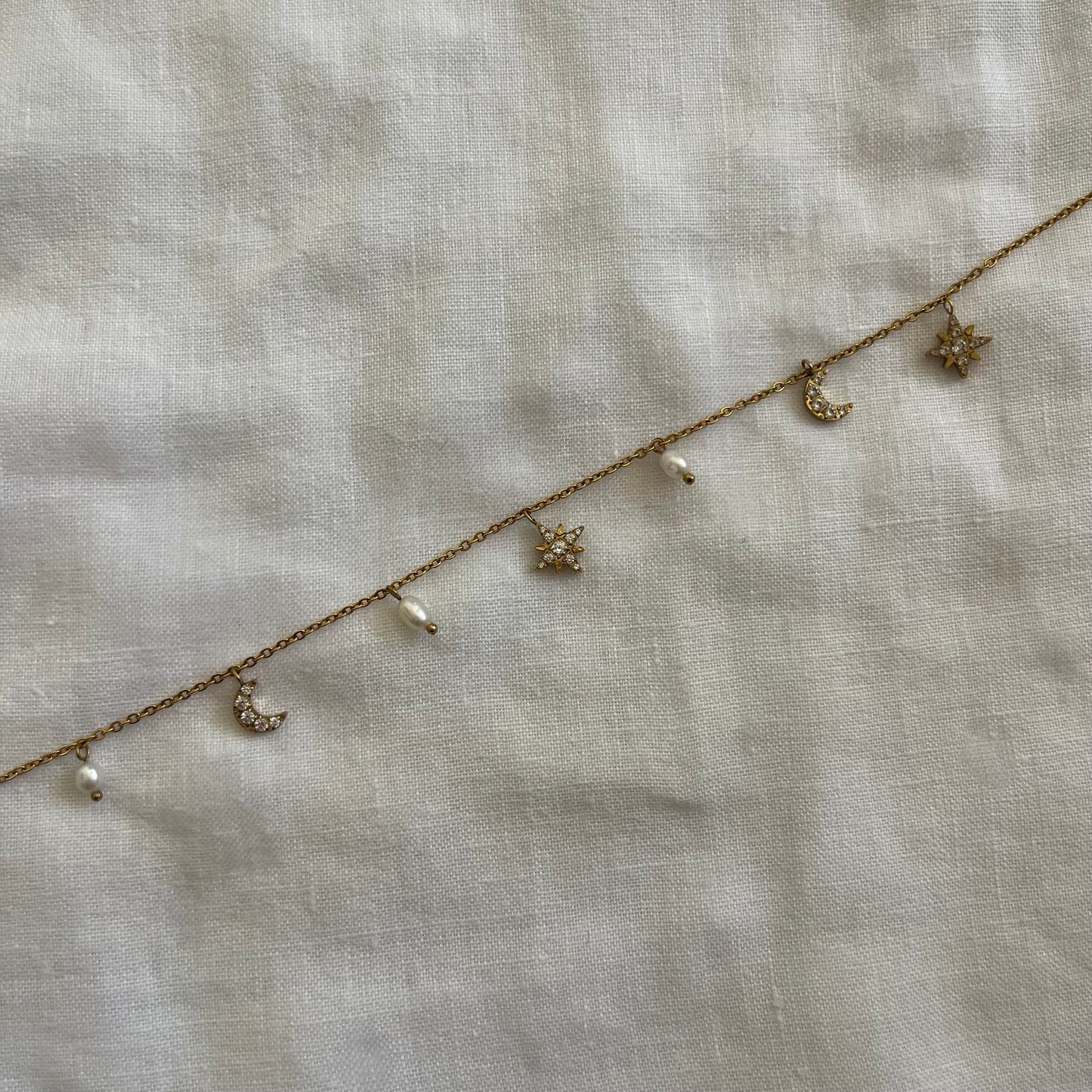 Solar Necklace Gold