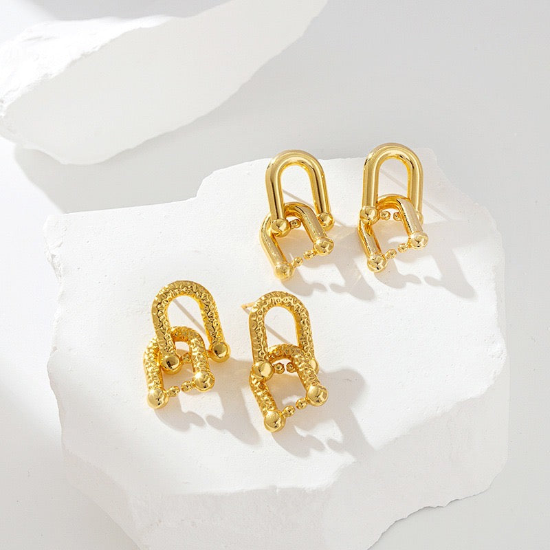 Luca Gold Earrings
