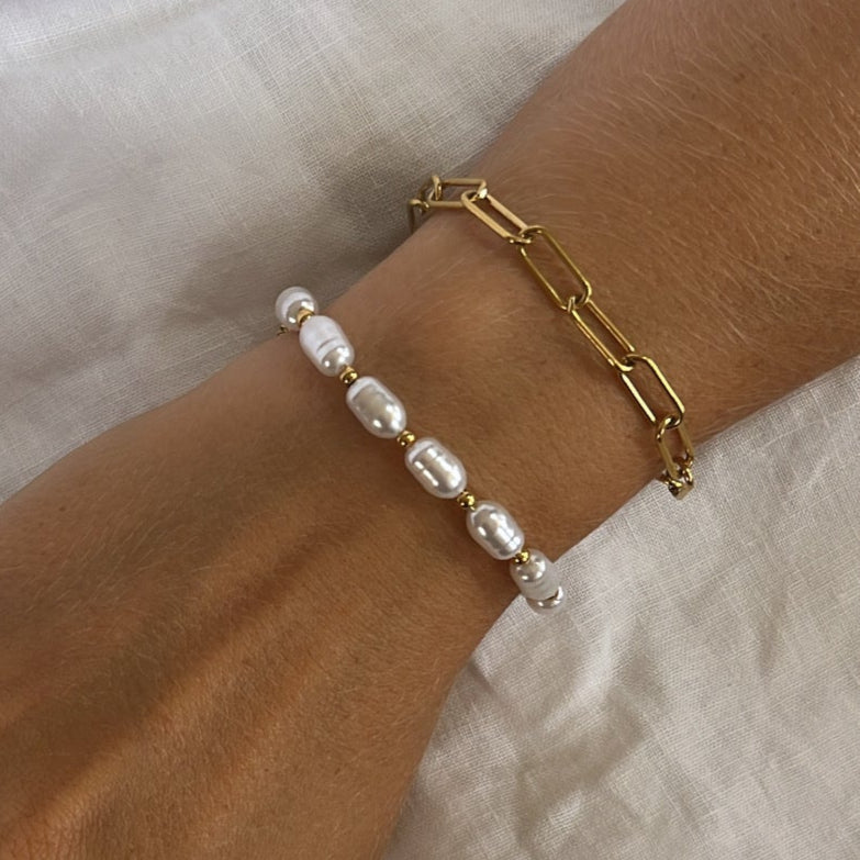 Infinity Gold Chain Bracelet