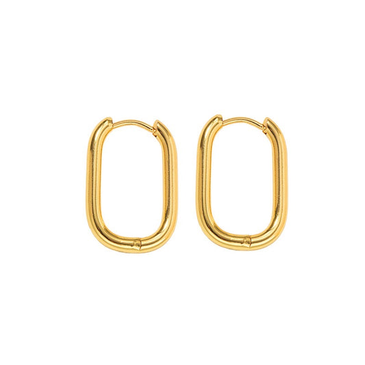 Vecchio Gold Hoop