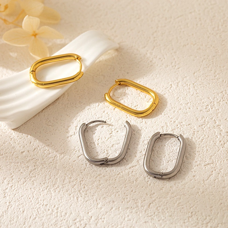 Vecchio Gold Hoop