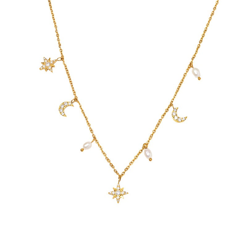 Solar Necklace Gold