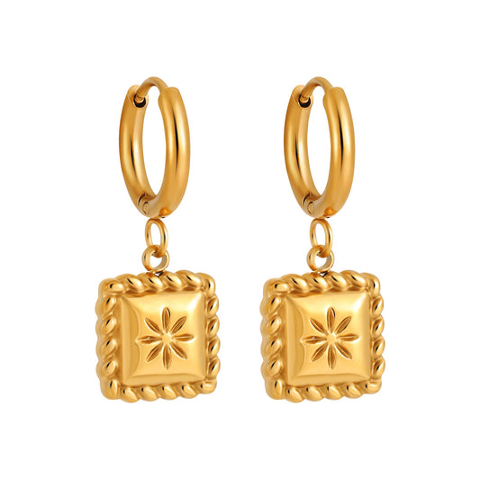 Florence Gold Hoops