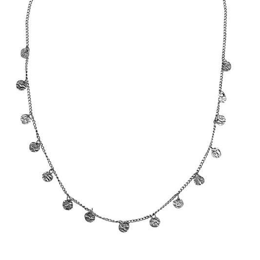 Scallop Silver Necklace