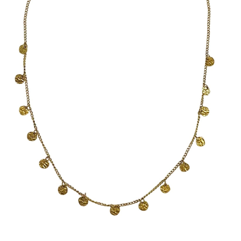 Scallop Gold Necklace