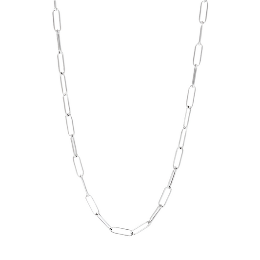 Infinity Silver Chain Necklace