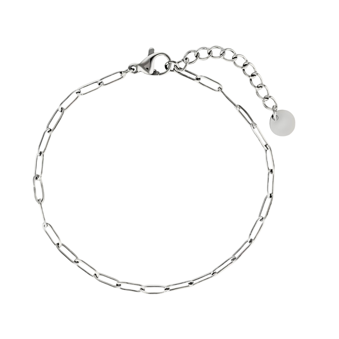 Carter Paper Chain Bracelet Silver