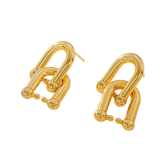 Luca Gold Earrings
